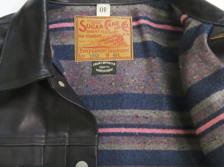 SUGAR CANE シュガーケーン ブラックホースハイド レザージャケット