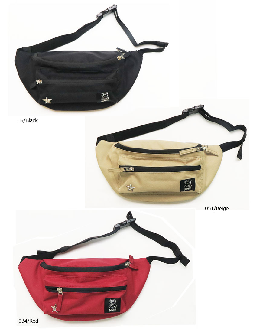 Schott N.Y.C（ショット） Schott ボディ ウエストバッグ SCH3119052