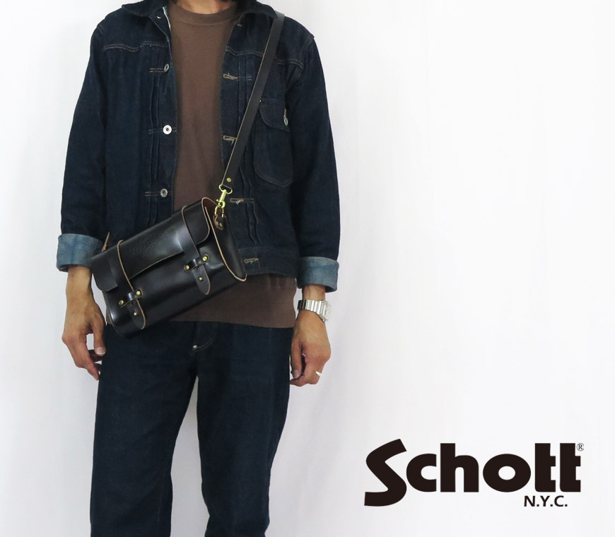 Schott N.Y.C（ショット） Schott TOOL BAG レザー ツール バッグ