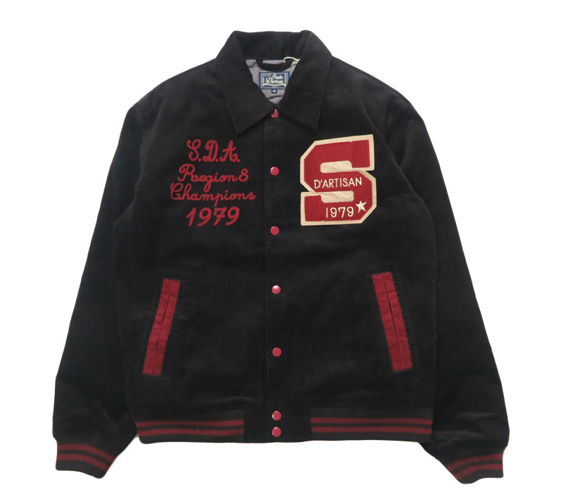 Studio Dartisan 刺繍スタジャン S.ダルチザン・特に優れた技術の桐生市相良刺繍製作の馬革袖の