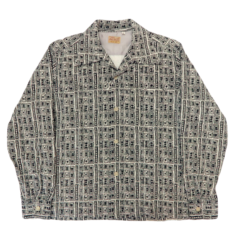 STYLE EYES（スタイルアイズ） ダイヤ柄 長袖 コーデュロイスポーツ