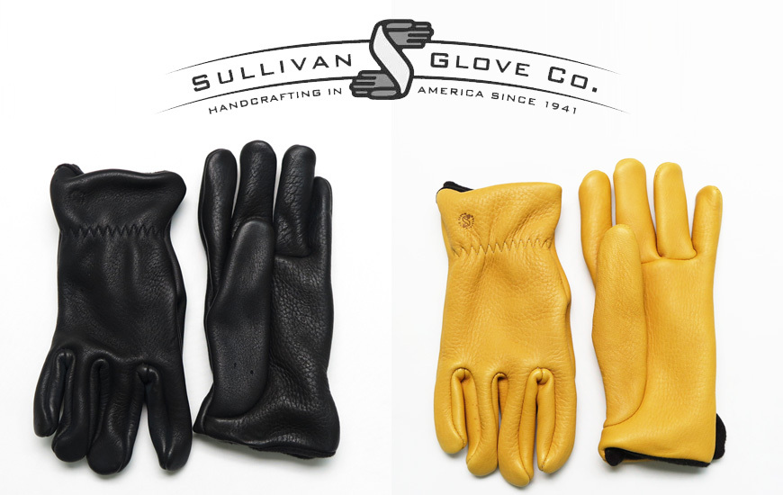 SULLIVAN GLOVE サリバングローブ ELK ROPER LINED エルクレザー