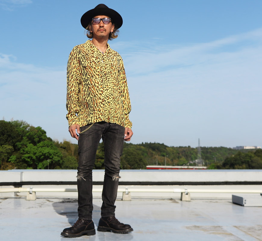 SUN SURF STAR OF HOLLYWOOD スターオブハリウッド 長袖 レーヨン