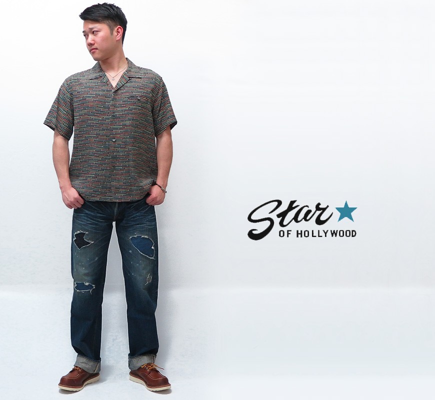 SUN SURF STAR OF HOLLYWOOD スターオブハリウッド 半袖 オープン