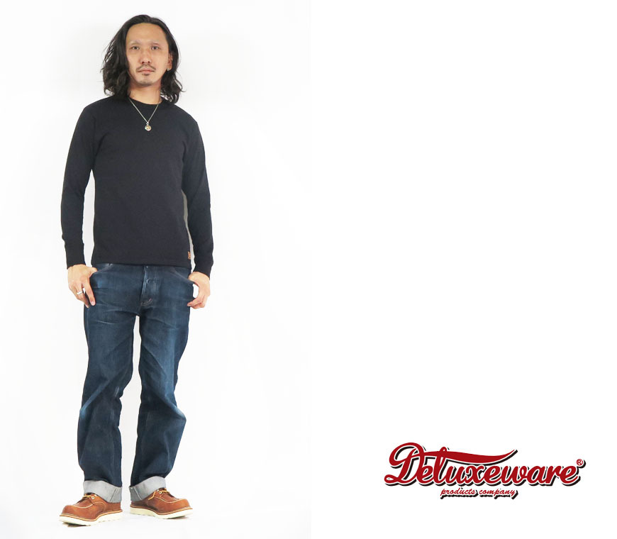 DELUXEWARE（デラックスウエア） デラックスウェア 長袖Tシャツ 無地