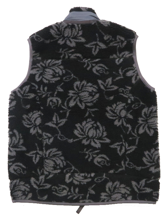 SUN SURF サンサーフ ボア ベスト ISLAND FLOWER SS15667 : EARTH