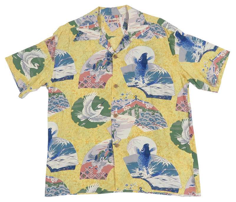 SUN SURF サンサーフ 半袖 レーヨン壁縮緬 ハワイアンシャツ