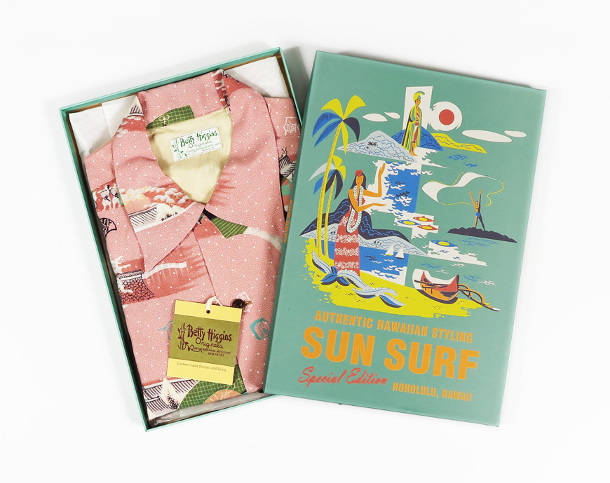 SUN SURF サンサーフ スペシャルエディション 半袖 レーヨン羽二重