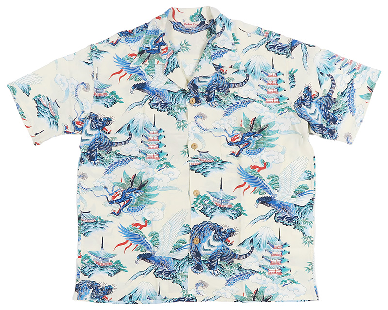 SUN SURF サンサーフ スペシャルエディション 半袖 レーヨン壁縮緬