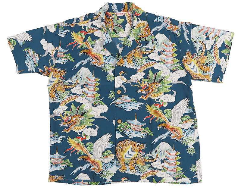 SUN SURF サンサーフ スペシャルエディション 半袖 レーヨン壁縮緬
