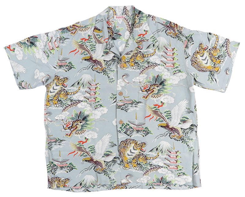 SUN SURF サンサーフ スペシャルエディション 半袖 レーヨン壁縮緬