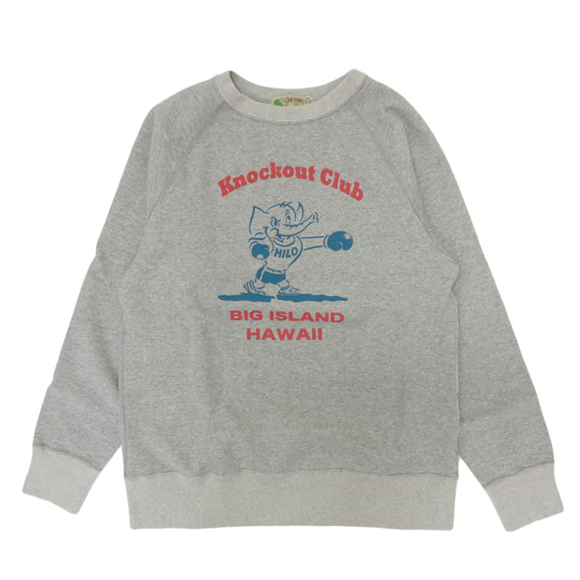 SUN SURF サンサーフ 長袖 クルーネック スウェット プリント