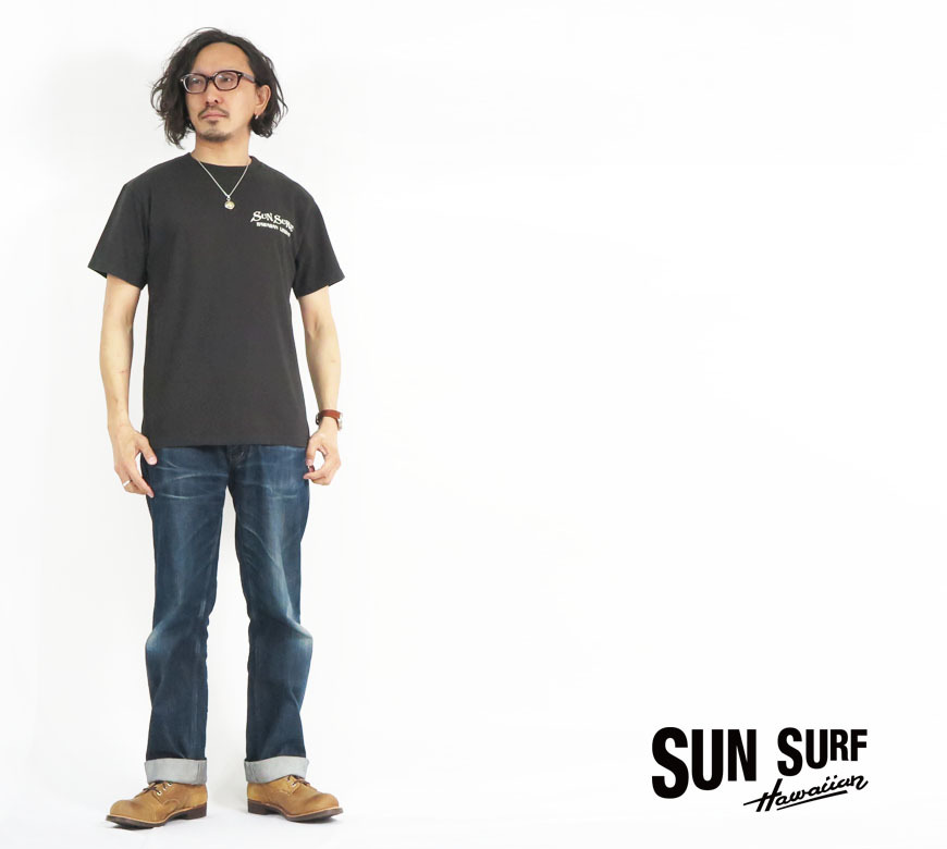 SUN SURF サンサーフ 半袖 Tシャツ プリント SS78941 : EARTH MARKET