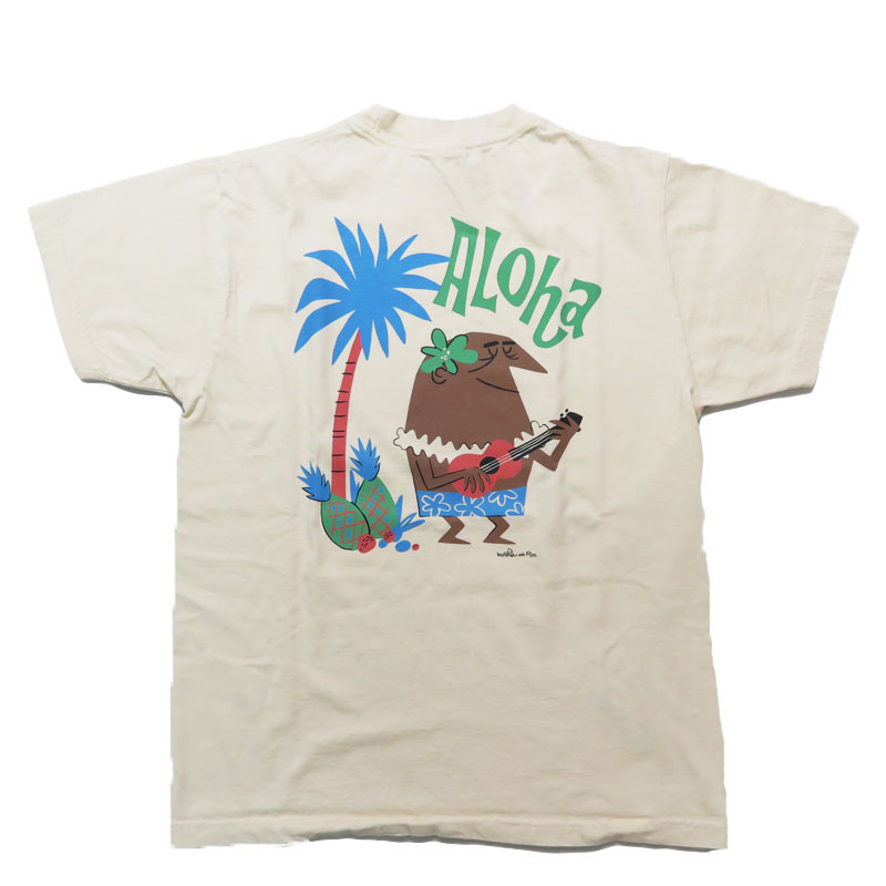 SUN SURF サンサーフ 半袖 Tシャツ “ALOHA” by 柳原良平 with MOOKIE
