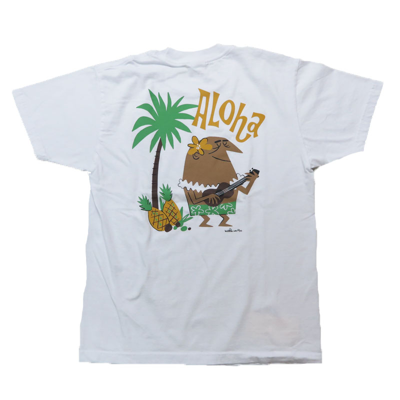 SUN SURF サンサーフ 半袖 Tシャツ “ALOHA” by 柳原良平 with MOOKIE