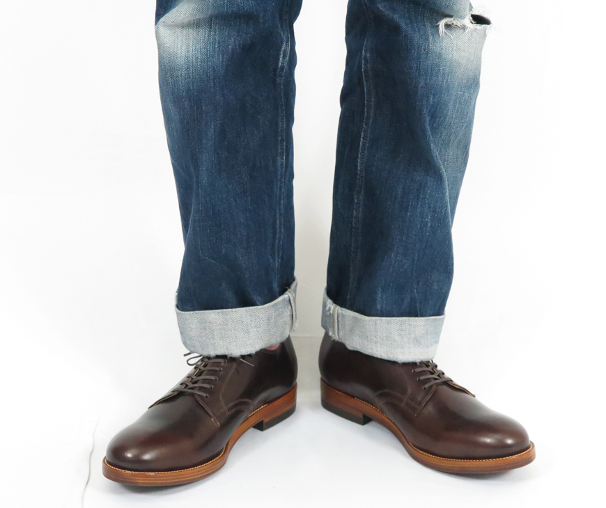 DALLES & CO ダリーズ＆コー キップレザーシューズ STACKMAN スタックマン Bブラック デラックスウェア DELUXEWARE ブーツ ダリーズ＆コー（DALEE'S&Co） DALLES ＆ CO キップレザーシューズ