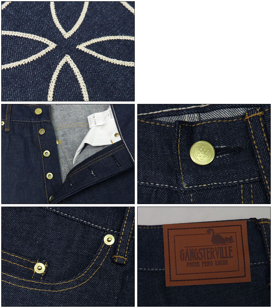 GANGSTERVILLE（ギャングスタービル） THUG DENIM WIDE