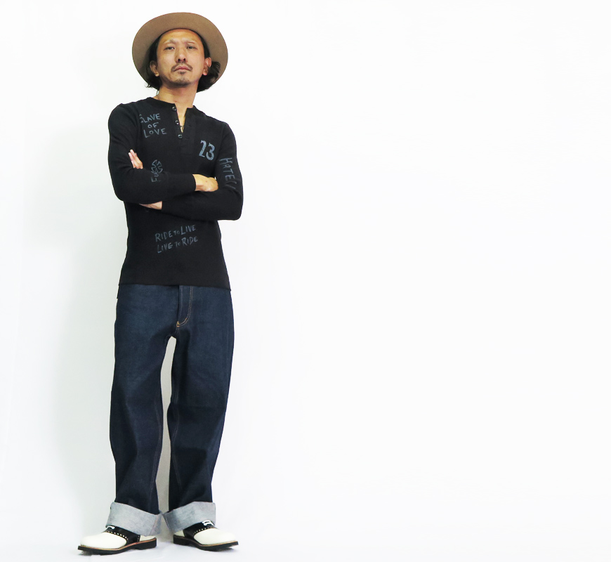 GANGSTERVILLE（ギャングスタービル） THUG DENIM WIDE