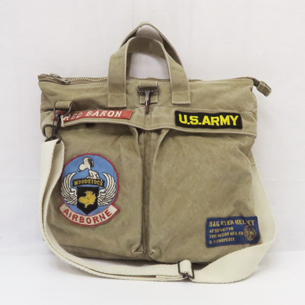 新品★トイズマッコイ　ヘルメットバッグ　スヌーピー　 \