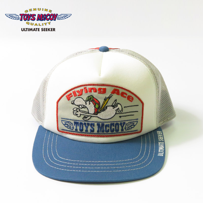トイズマッコイ MESH CAP　SNOOPY“FLYING ACE” TOYS McCOY（トイズマッコイ） TOYS McCOY MESH CAP SNOOPY 