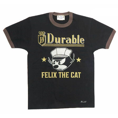 世界の USA製 felix フェリックス tシャツ Lサイズ 黒 anvil Tシャツ 