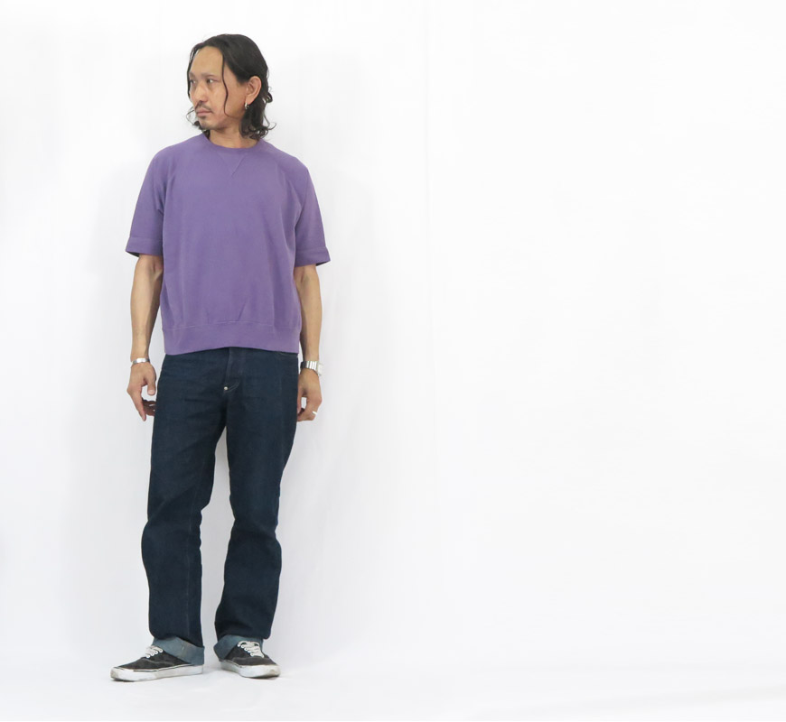 TOYS McCOY（トイズマッコイ） ラグランスリーブ 半袖 スウェット 無地
