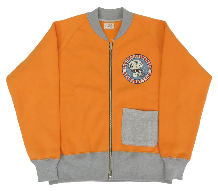 トイズマッコイ TOYS McCOY  長袖 スウェット ジップアップ ヘビーウェイト C-2 SNOOPY スヌーピー 