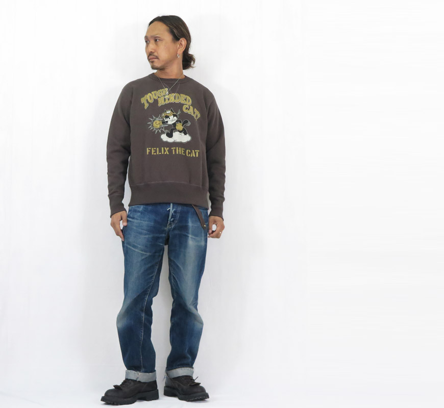 TOYS McCOY（トイズマッコイ） 長袖 クルーネック スウェット ヘヴィ