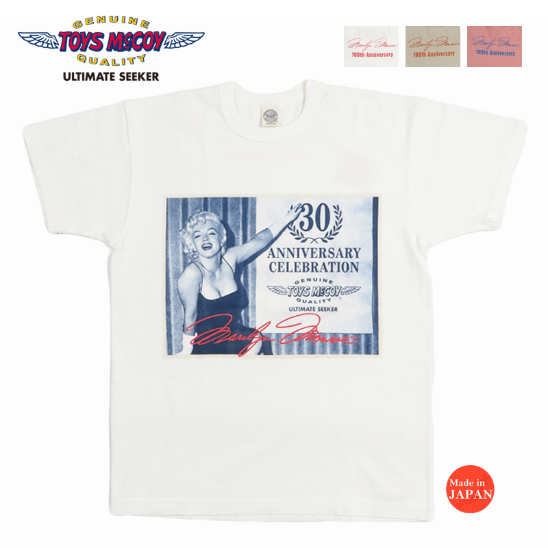 TOYS McCOY（トイズマッコイ） 半袖 Tシャツ MARILYN MONROE TEE