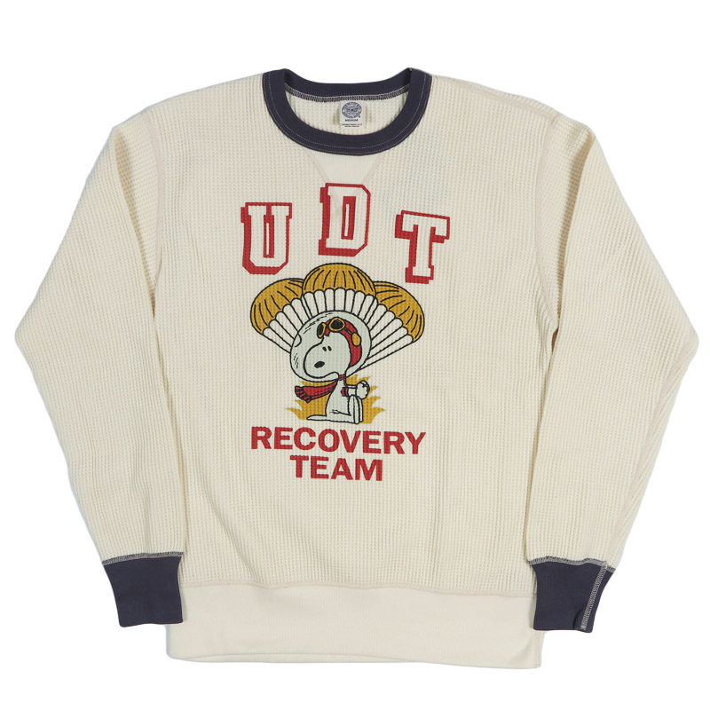 TOYS McCOY（トイズマッコイ） サーマル 長袖 Tシャツ BIG WAFFLE CREW