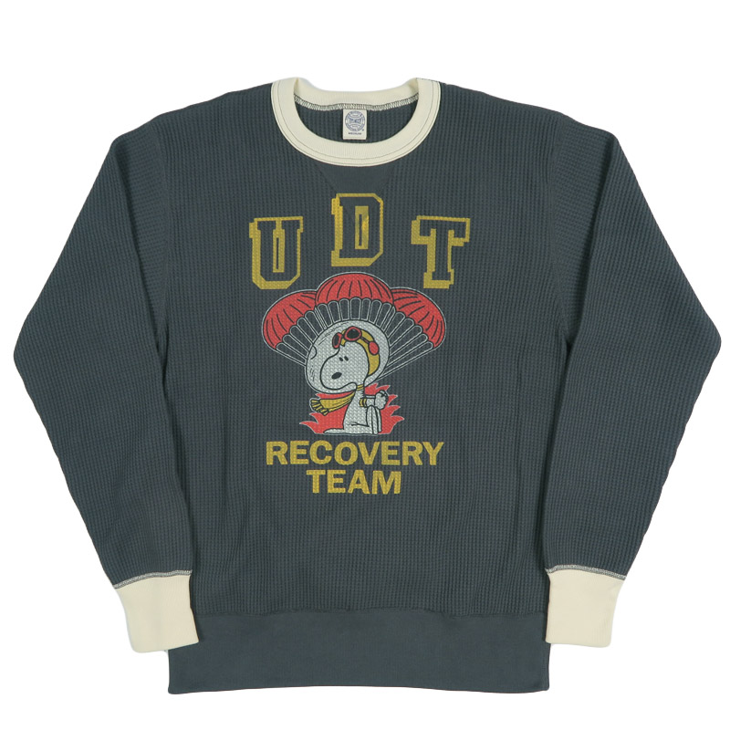 TOYS McCOY（トイズマッコイ） サーマル 長袖 Tシャツ BIG WAFFLE CREW