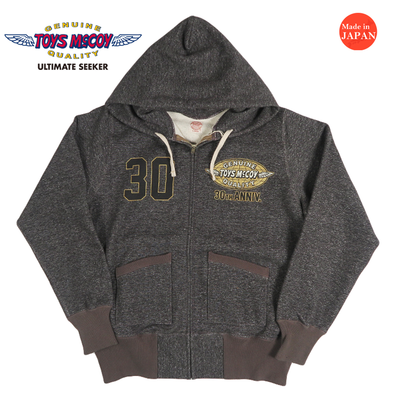 TOYS McCOY ジップスウェット TOYS McCOY（トイズマッコイ） TOYS McCOY 30周年記念限定 ヘヴィー