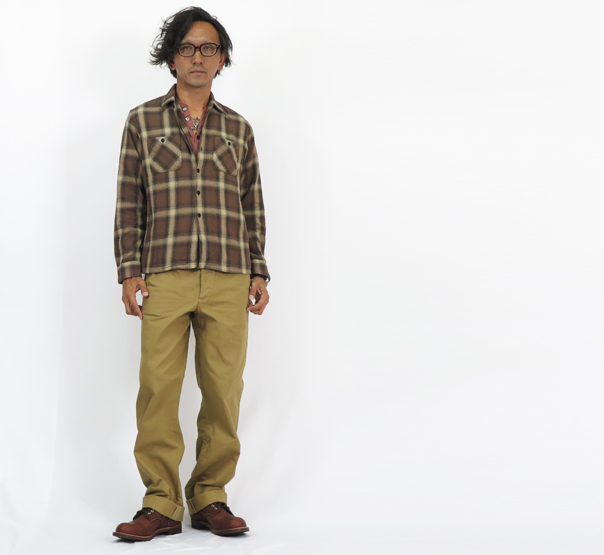 EDITION TOKYO フランネルガウンシャツ ikka | 旬柄・旬色EASYケア フランネルシャツ | TOKYO DESIGN