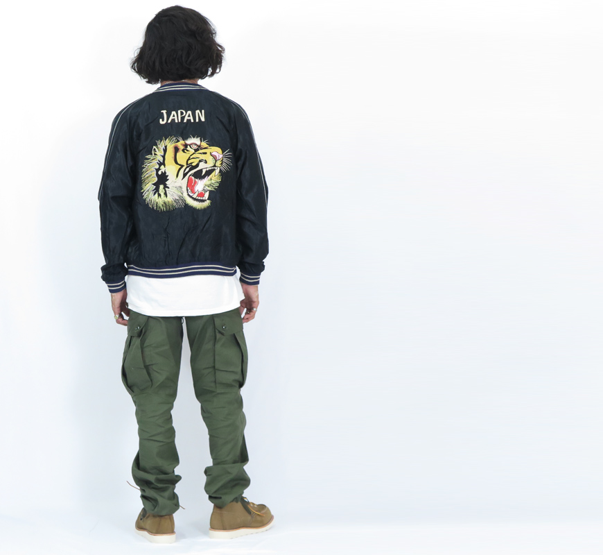 TAILOR TOYO テーラー東洋 リバーシブル アセテート サテン スカジャン