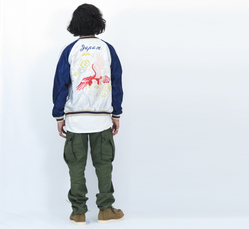 TAILOR TOYO テーラー東洋 リバーシブル アセテート サテン スカジャン