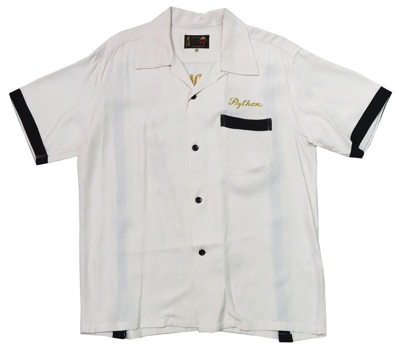 TAILOR TOYO テーラー東洋 Tailor Toyo 半袖 スカ刺繍 ボウリング