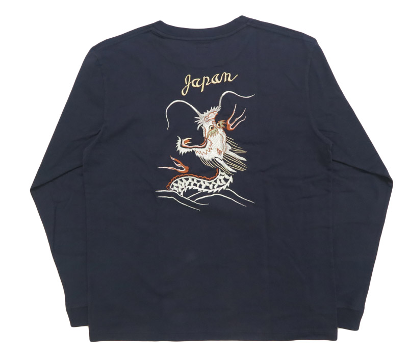 テーラー東洋　刺繍入り長袖シャツ　XL TAILOR TOYO テーラー東洋 Tailor Toyo 長袖 スカ刺繍 Tシャツ LONG