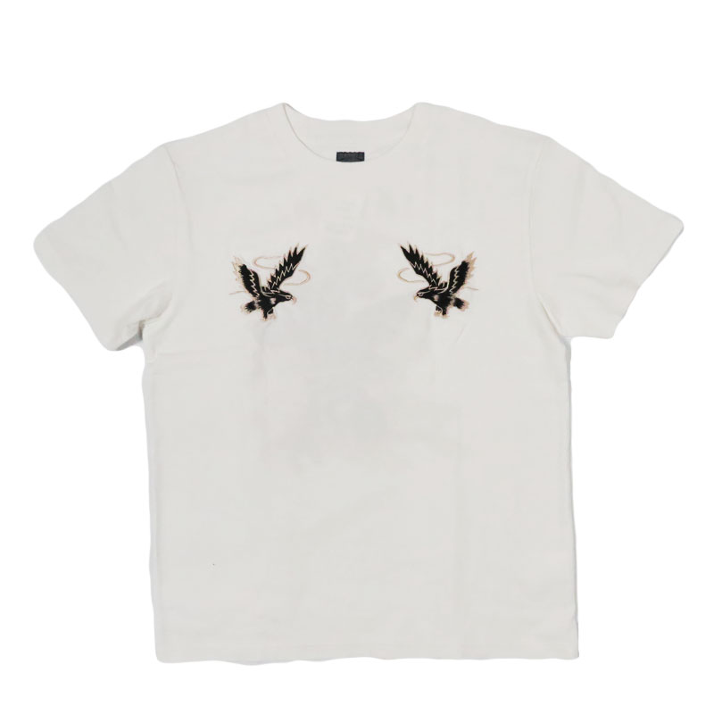 TAILOR TOYO テーラー東洋 Tailor Toyo 半袖 スカ刺繍 鷲 Tシャツ SUKA