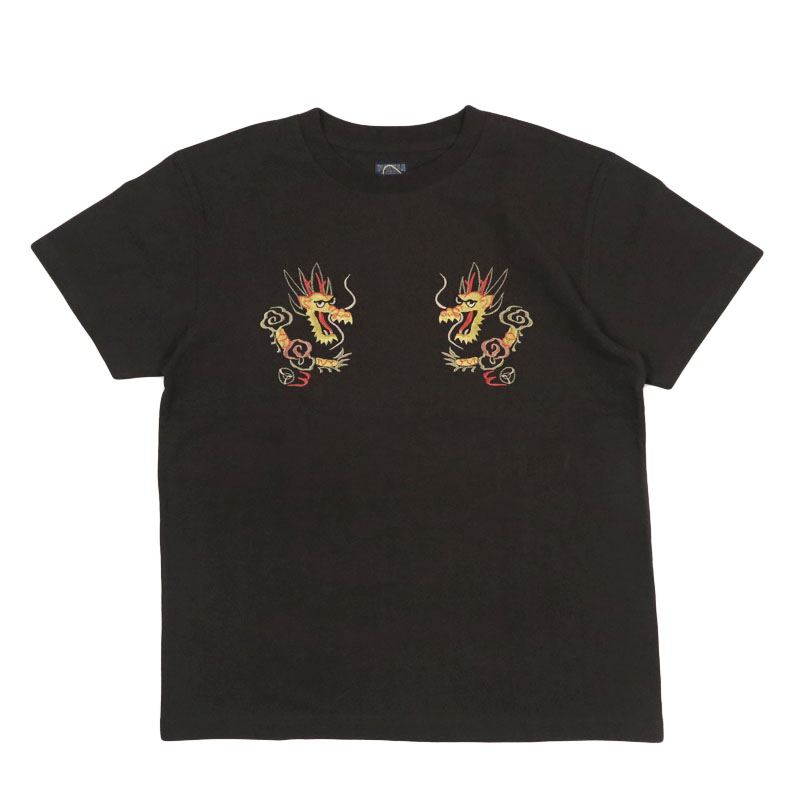 TAILOR TOYO テーラー東洋 Tailor Toyo 半袖 スカ刺繍 龍 Tシャツ SUKA