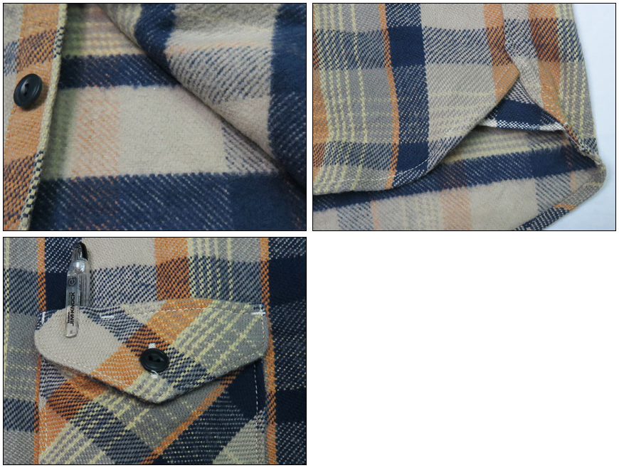 UES（ウエス） 先染 チェック ヘビーフランネル シャツ 長袖 5002453