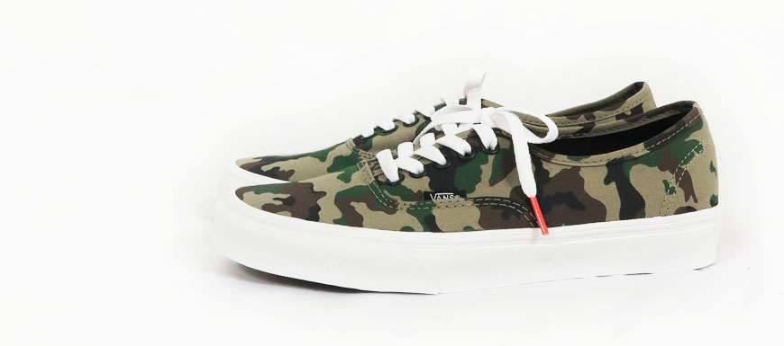 Vans ANAHEIM FACTORY オーセンティック カモフラ 23.0 VANS（ヴァンズ） バンズ AUTHENTIC オーセンティック スニーカー