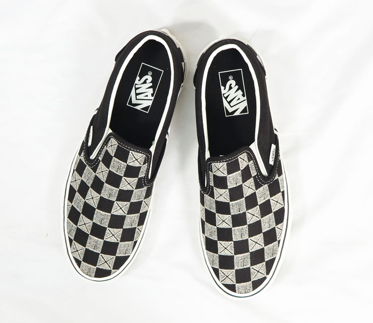 Vans checkerboard clearance black espresso