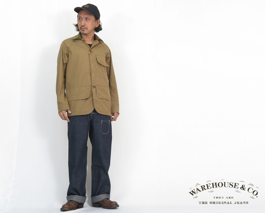 ウェアハウス WAREHOUSE 1930'S WATER PROOF HUNTING JACKET 防水