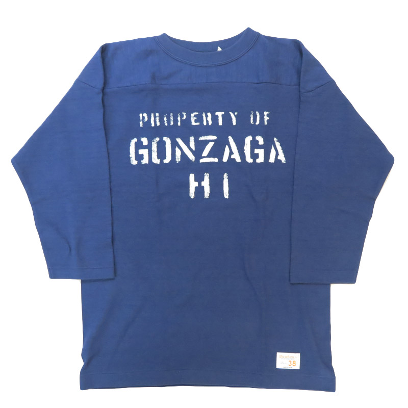 ウエアハウス 7分袖 フットボールT Lot.4063 \"GONZAGA HI WAREHOUSE & CO. / Lot 4063 7分袖フットボールT GONZAGA HI