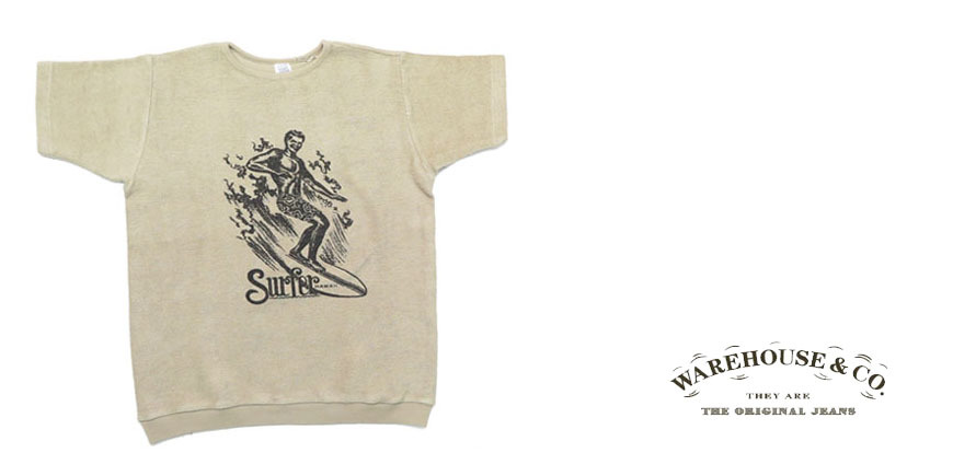 WAREHOUSE（ウエアハウス） ウェアハウス 半袖 スウェットTシャツ