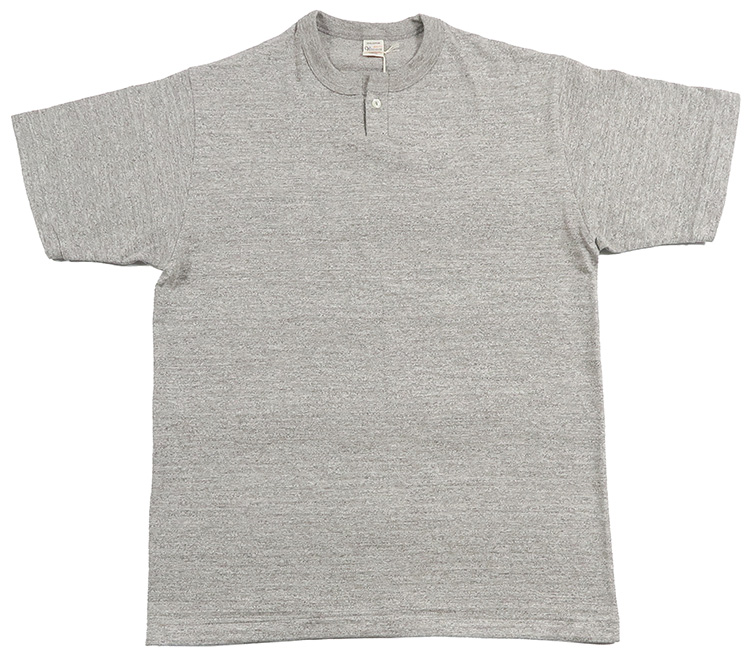 ウェアハウス WAREHOUSE 半袖 1ボタン ヘンリーネック Tシャツ 4082