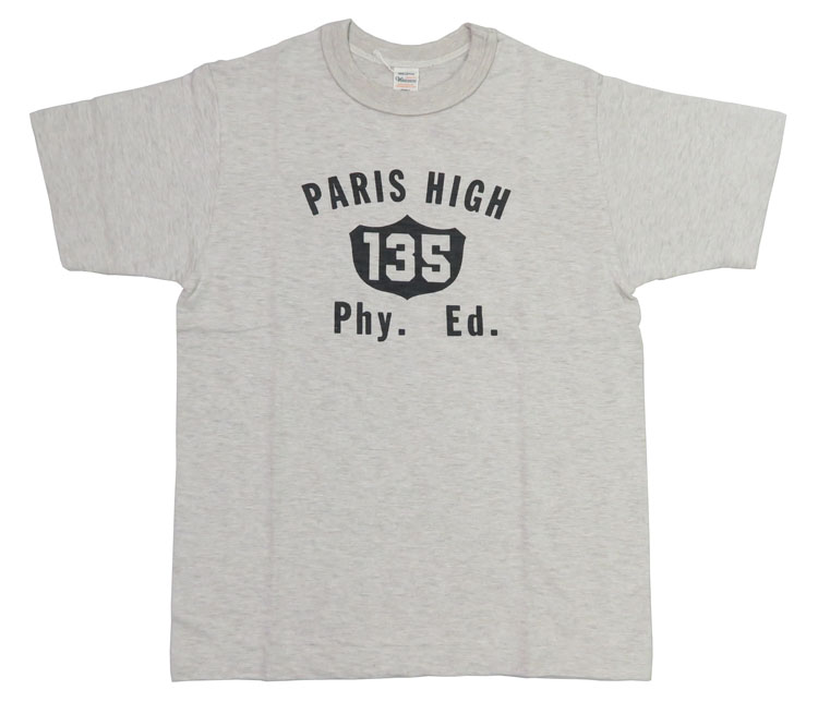 ウェアハウス WAREHOUSE プリント 半袖 Tシャツ PARIS HIGH シャドーボーダー ローゲージ編み WH4601 2024年春夏新作 ウエアハウス｜earthmarket1｜03