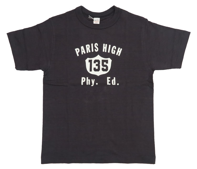ウェアハウス WAREHOUSE プリント 半袖 Tシャツ PARIS HIGH シャドーボーダー ローゲージ編み WH4601 2024年春夏新作 ウエアハウス｜earthmarket1｜04