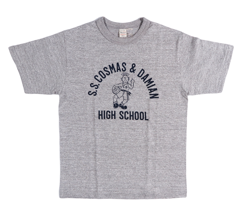 ウェアハウス WAREHOUSE 染み込みプリント 半袖 Tシャツ ”S.S.