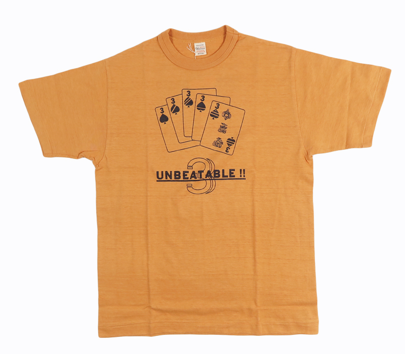 WAREHOUSE（ウエアハウス） ウェアハウス 半袖 Tシャツ ”UNBEATABLE